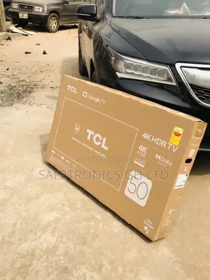 LED Glossy Electric HDR TCL 50 Inches P635 Black Tv