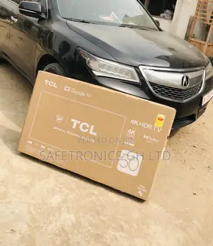 HDR Black TCL 50 Inches Glossy LED Electric P635 Tv