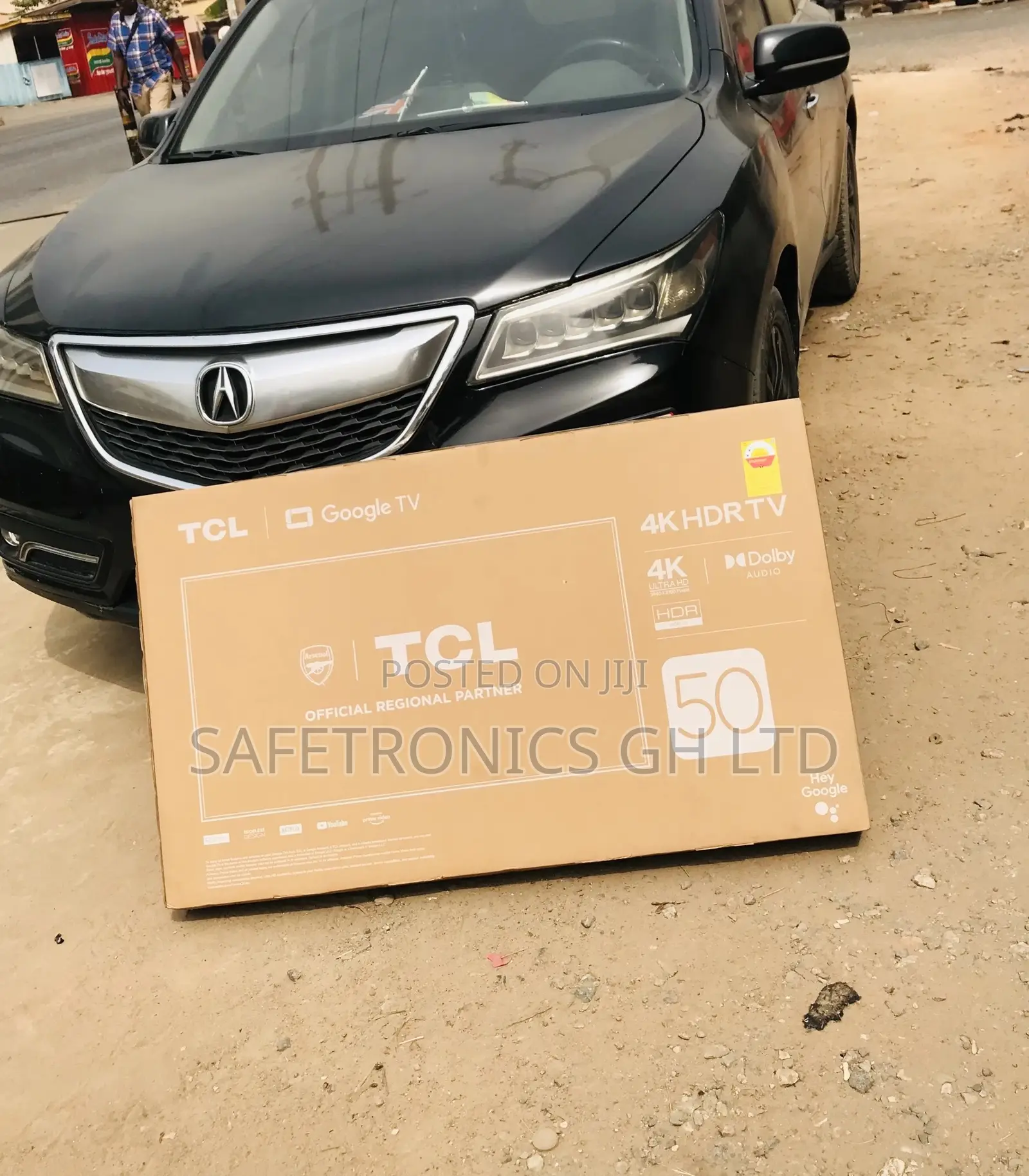 LED Glossy Black HDR P635 50 Inches Electric TCL Tv