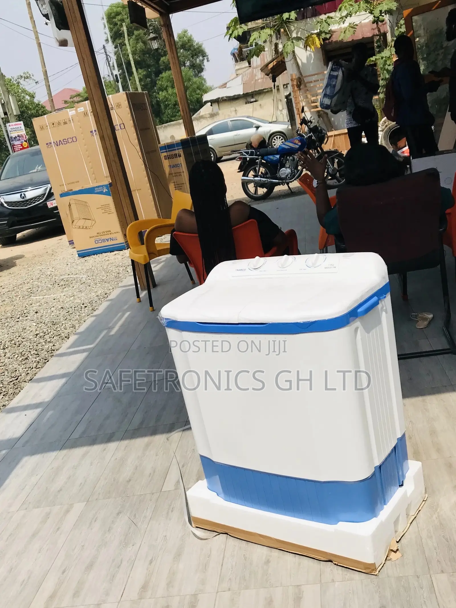 Topload Lasting Washingmachine Semiautomatic 7kg Nasco