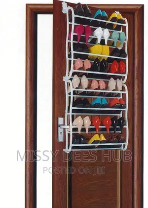 Over the Door Shoe Rack - 24 Pairs