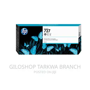 HP 727 300-Ml Gray Designjet Ink Cartridge, F9J80A