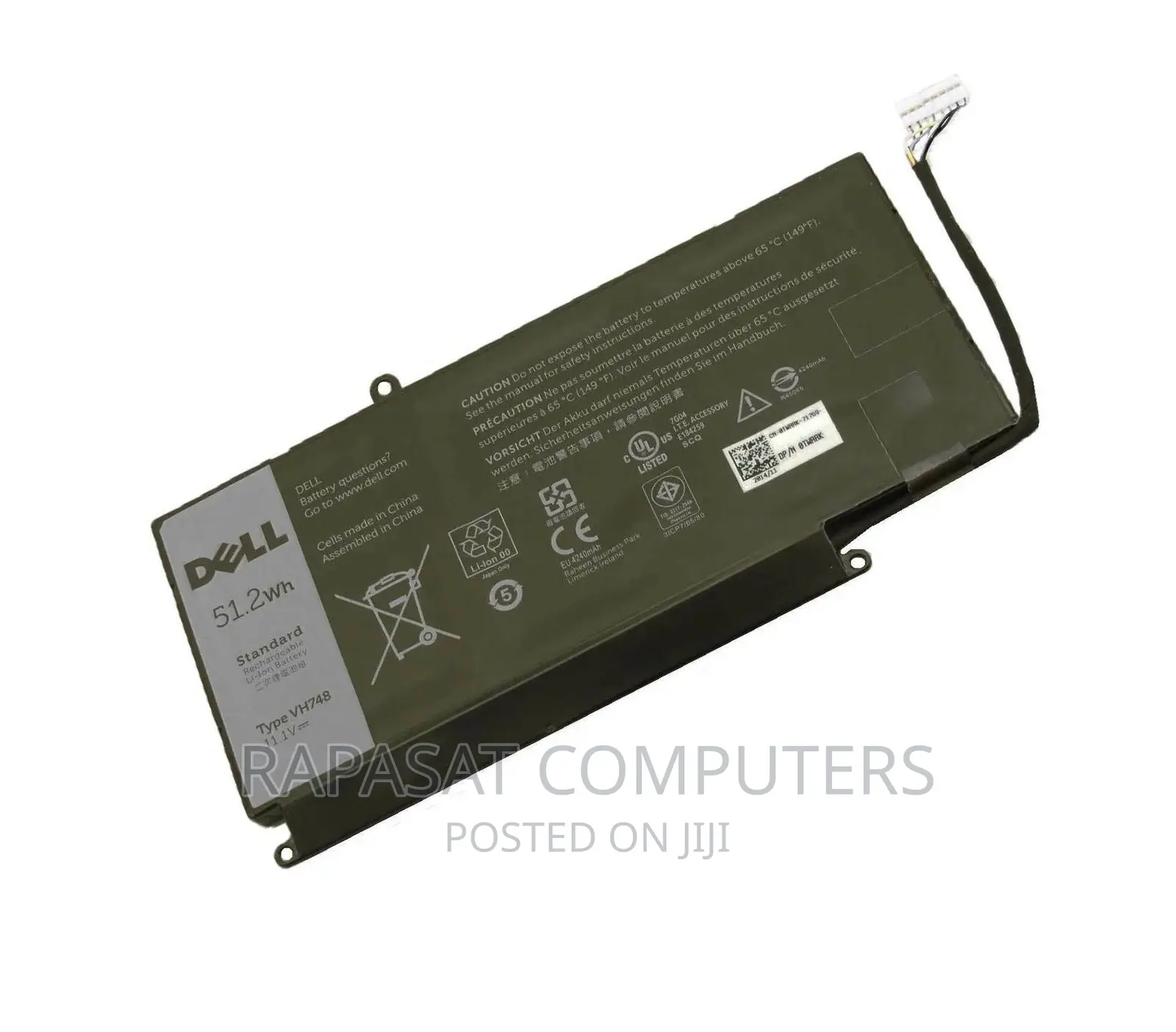 Dell VH748 Battery