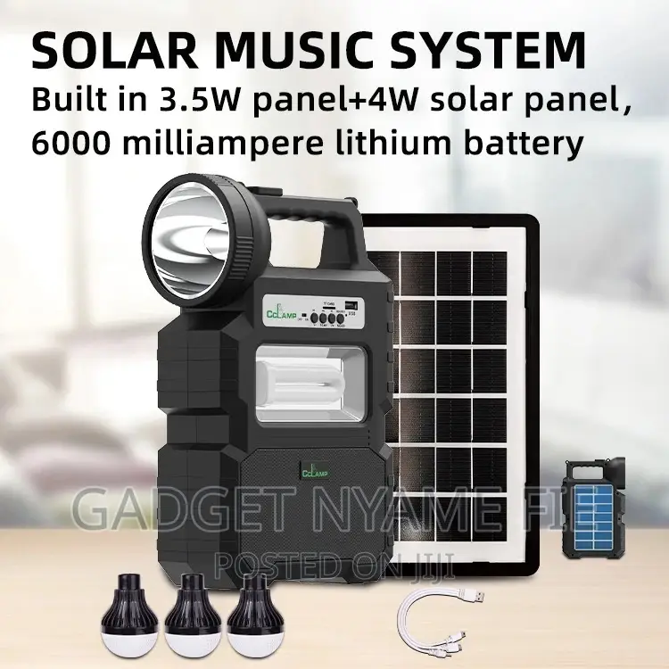 Cclamp Solar Light System