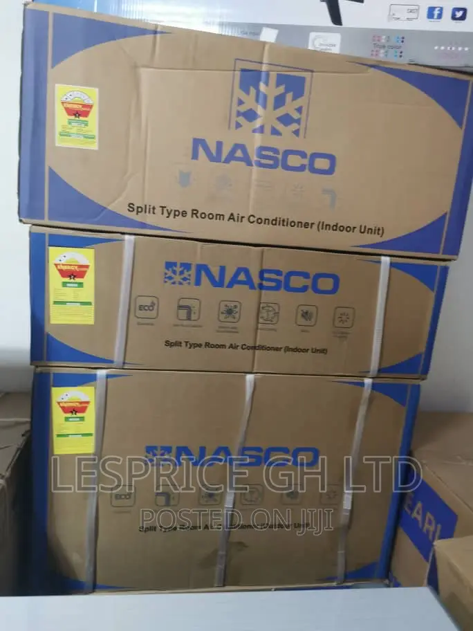 Anti Bacterial Nasco 1.5hp Split Air Condition