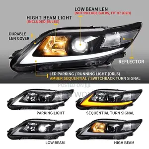 Toyota Camry Headlights 2009-2011 Upgrade