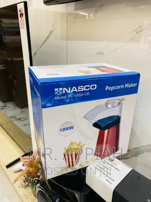 Long Lasting Nasco 1200 Watt Electric Popcorn Maker.