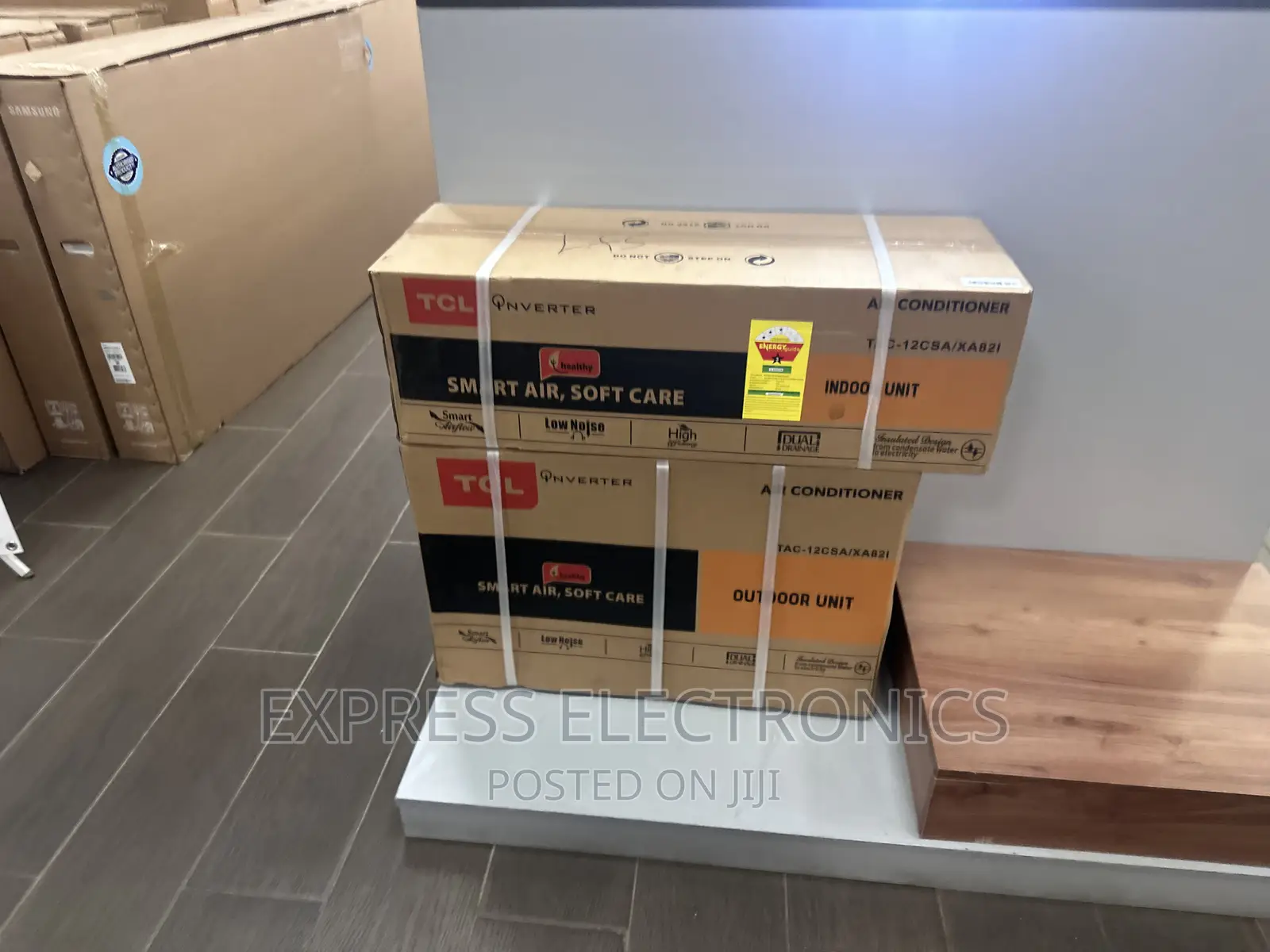 Copper Condenser Sleek AC Split R410 Has 2.0hp