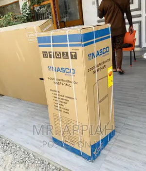 Extremely Cooling Nascodf2-13 FL 2 Door Fridge,Gray.