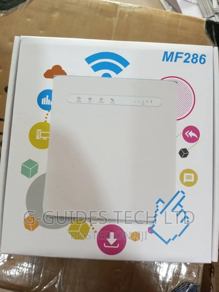 Zte 4g Wireless Router 600mbps Mf286 With Backup Battery