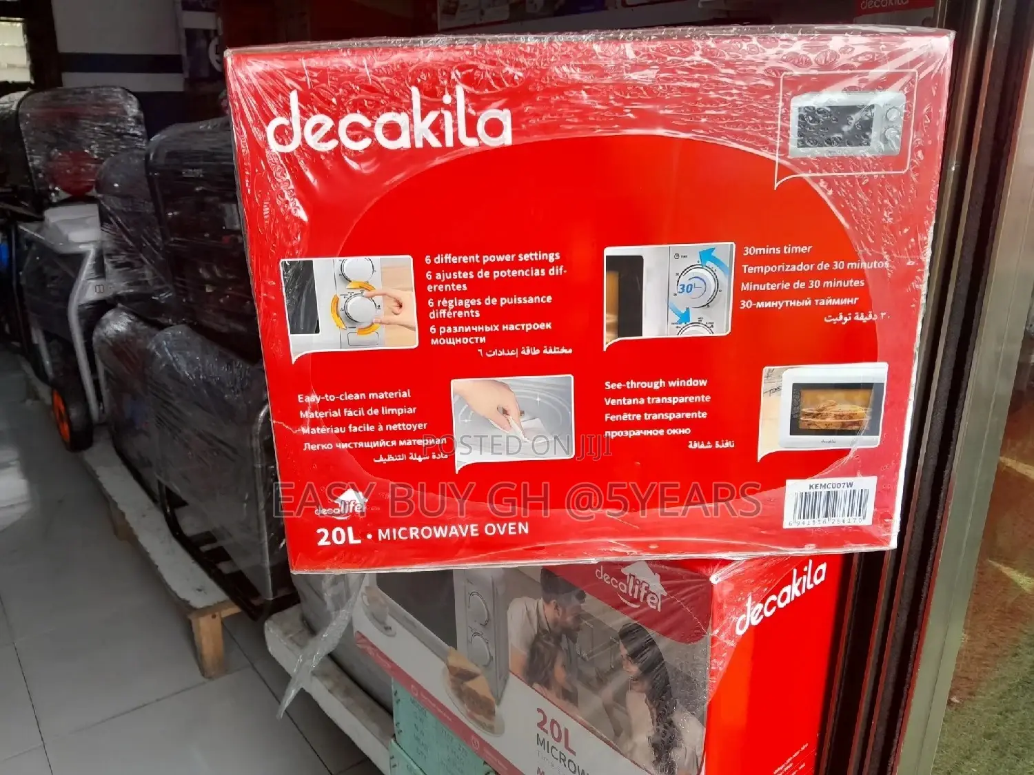 Microwave Oven Decakila 30LTRS Microwave Oven