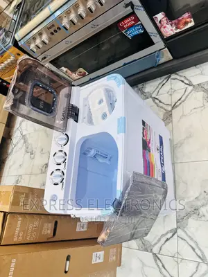 12kg Topload Washer and Spin Machine Pearl White