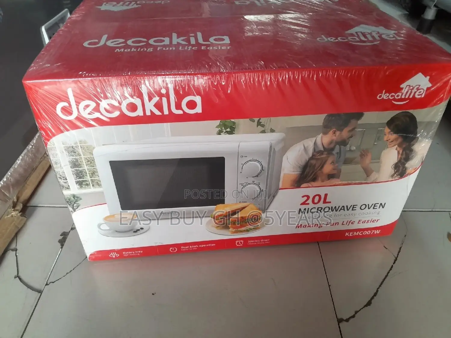 Decakila Microwave Oven 20L Quality Microwave
