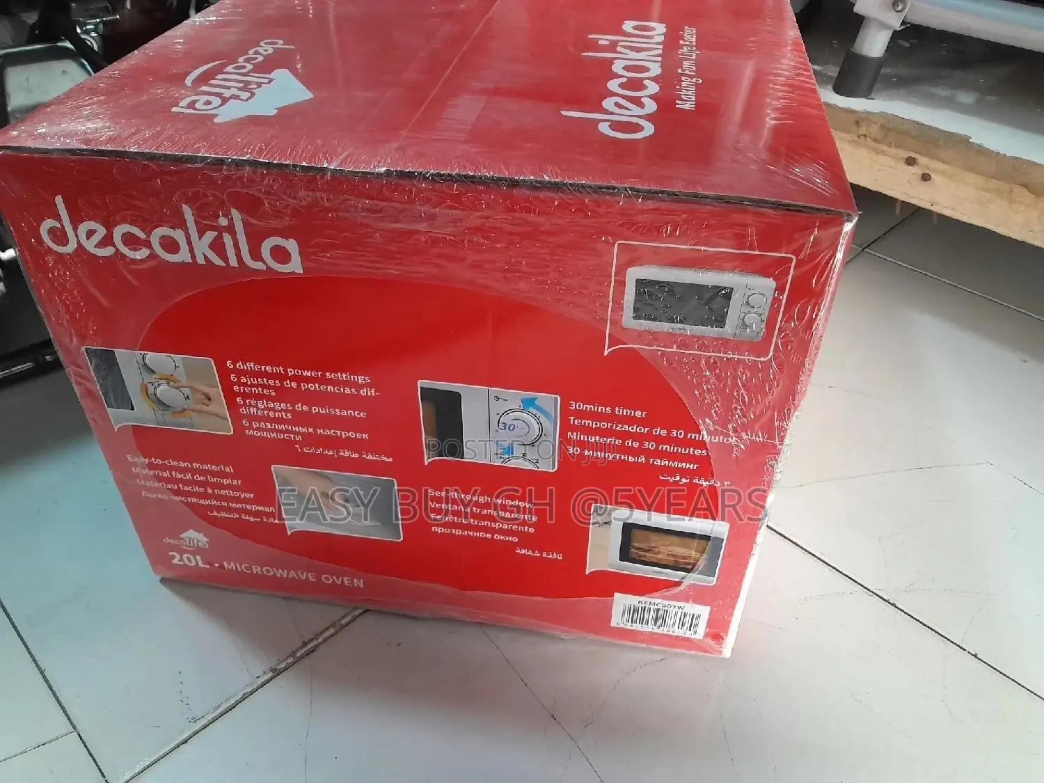 Decakila Microwave Oven 20L Affordable Microwave