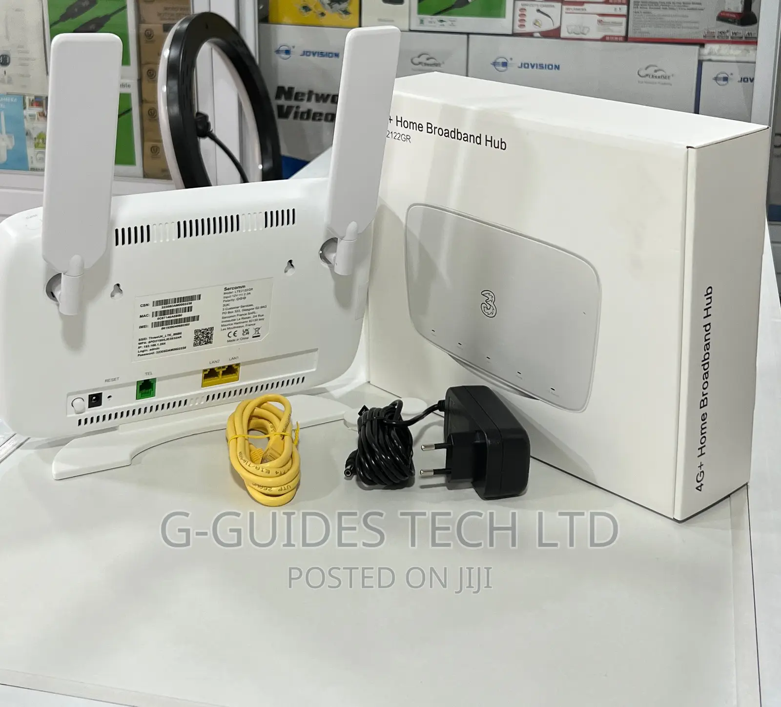 Sercomm 4G Home Broadband AC1600 Cat18 Router , 4G Router