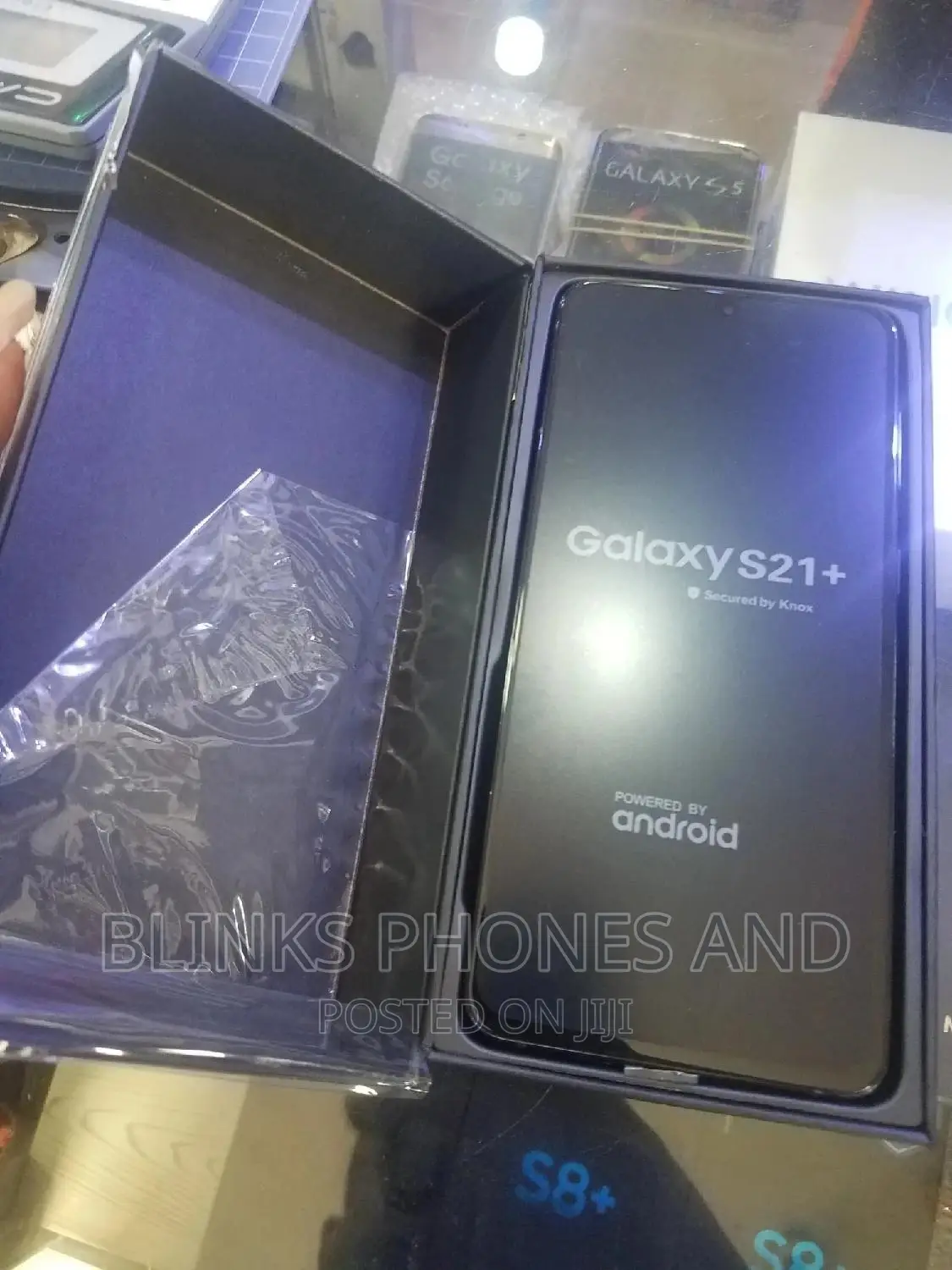 New Samsung Galaxy S21+ 5G 128 GB Black