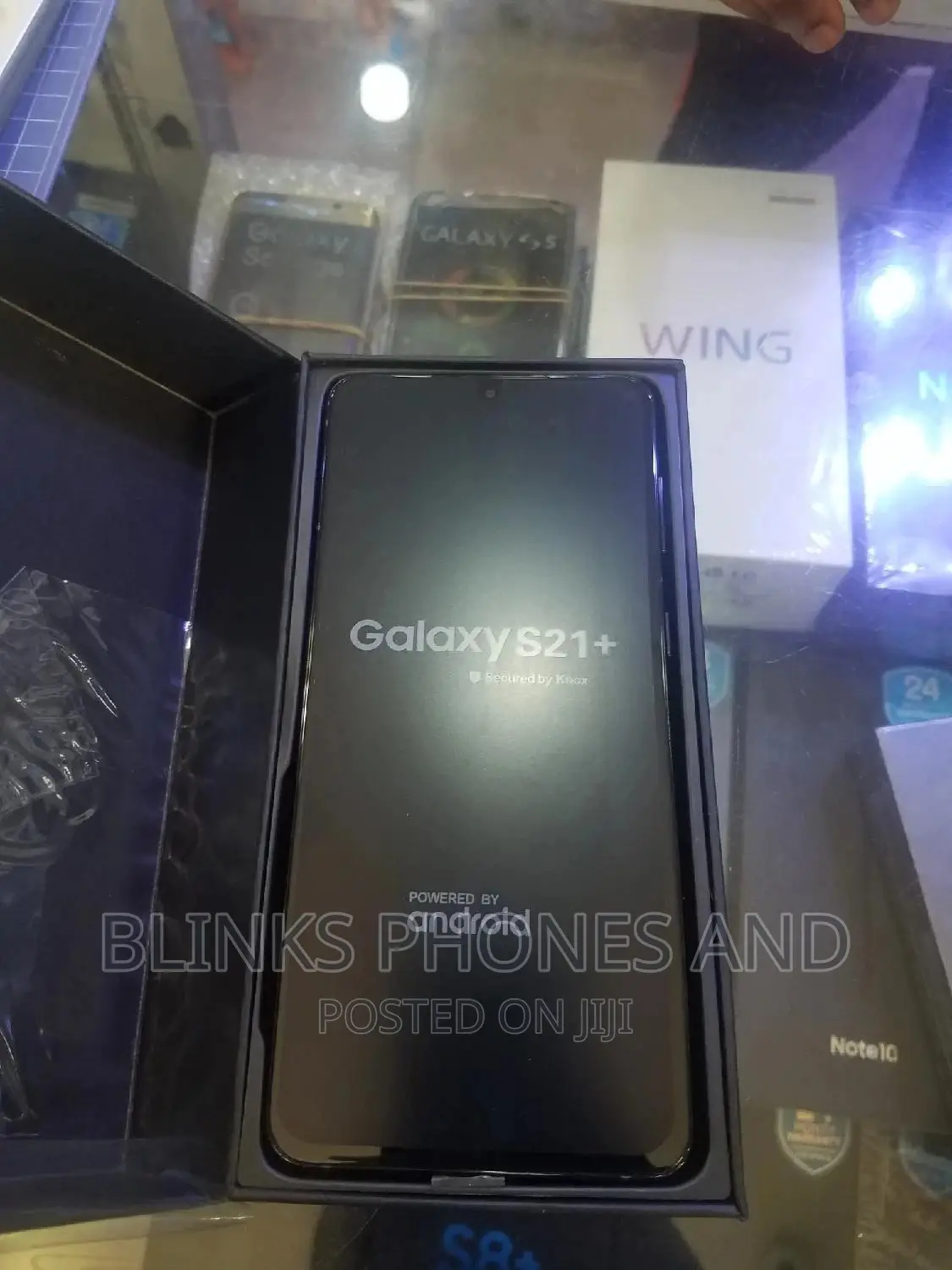 New Samsung Galaxy S21+ 5G 128 GB Black