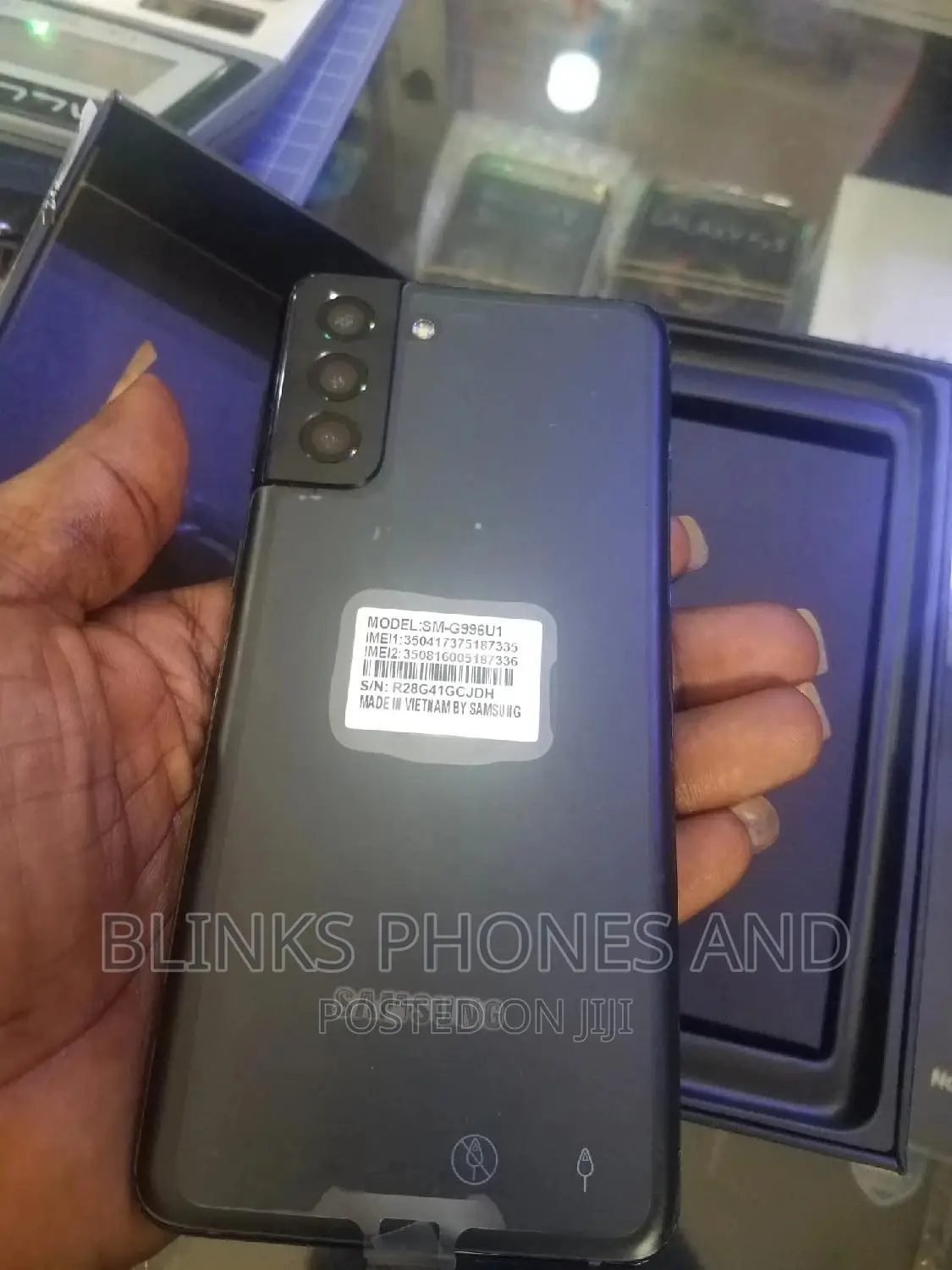 New Samsung Galaxy S21+ 5G 128 GB Black