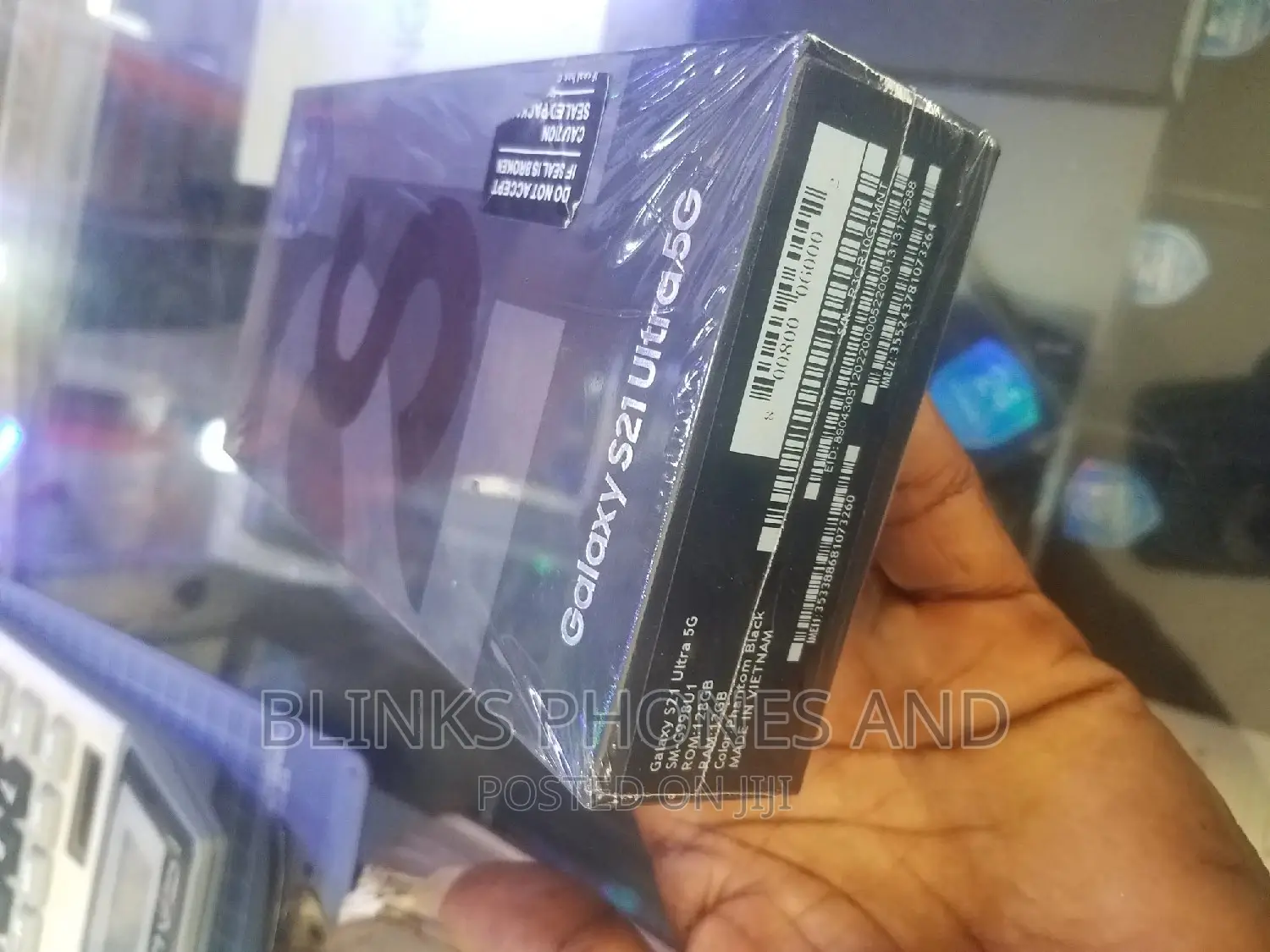New Samsung Galaxy S21 Ultra 5G 128 GB Black