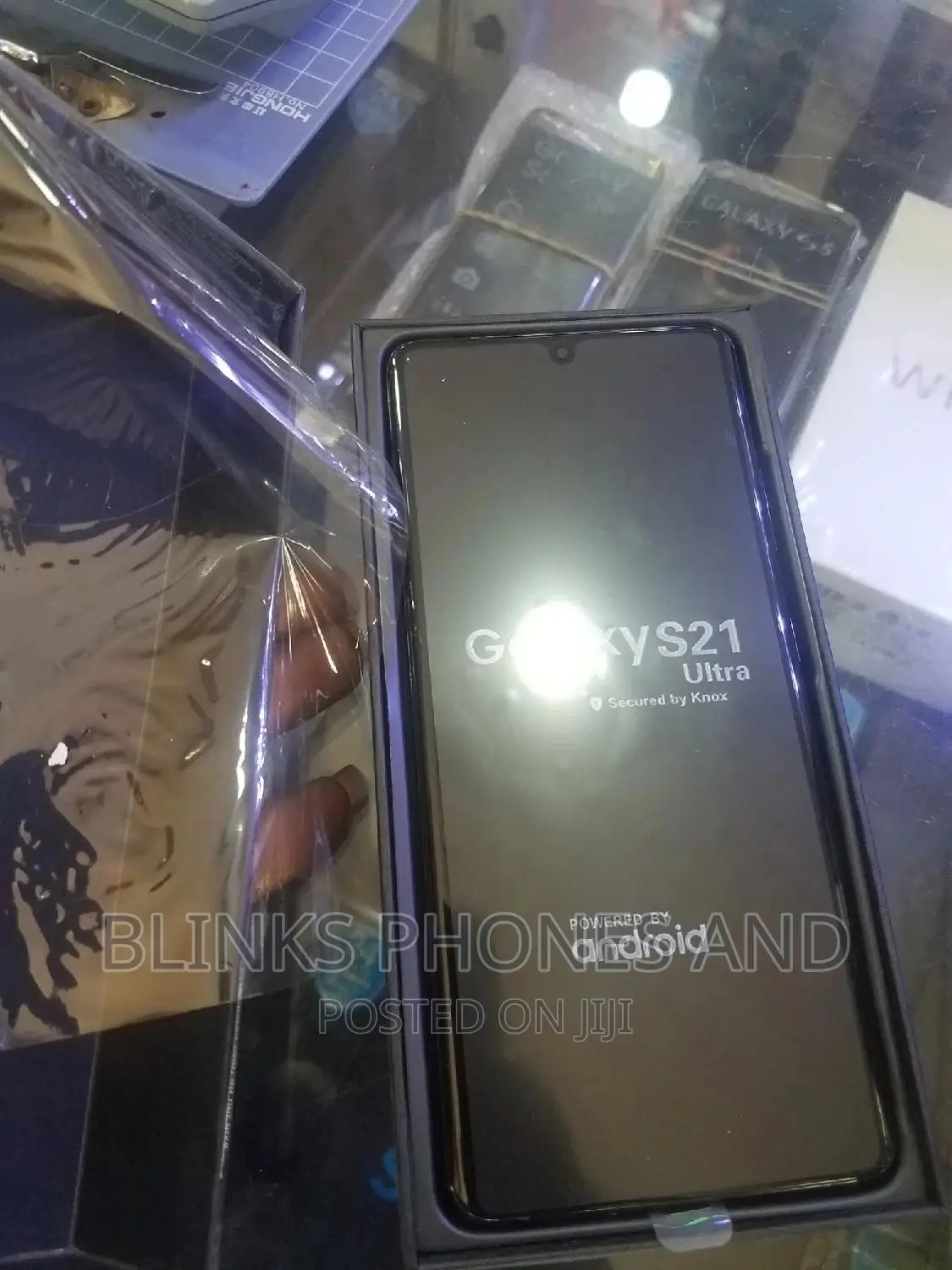New Samsung Galaxy S21 Ultra 5G 128 GB Black