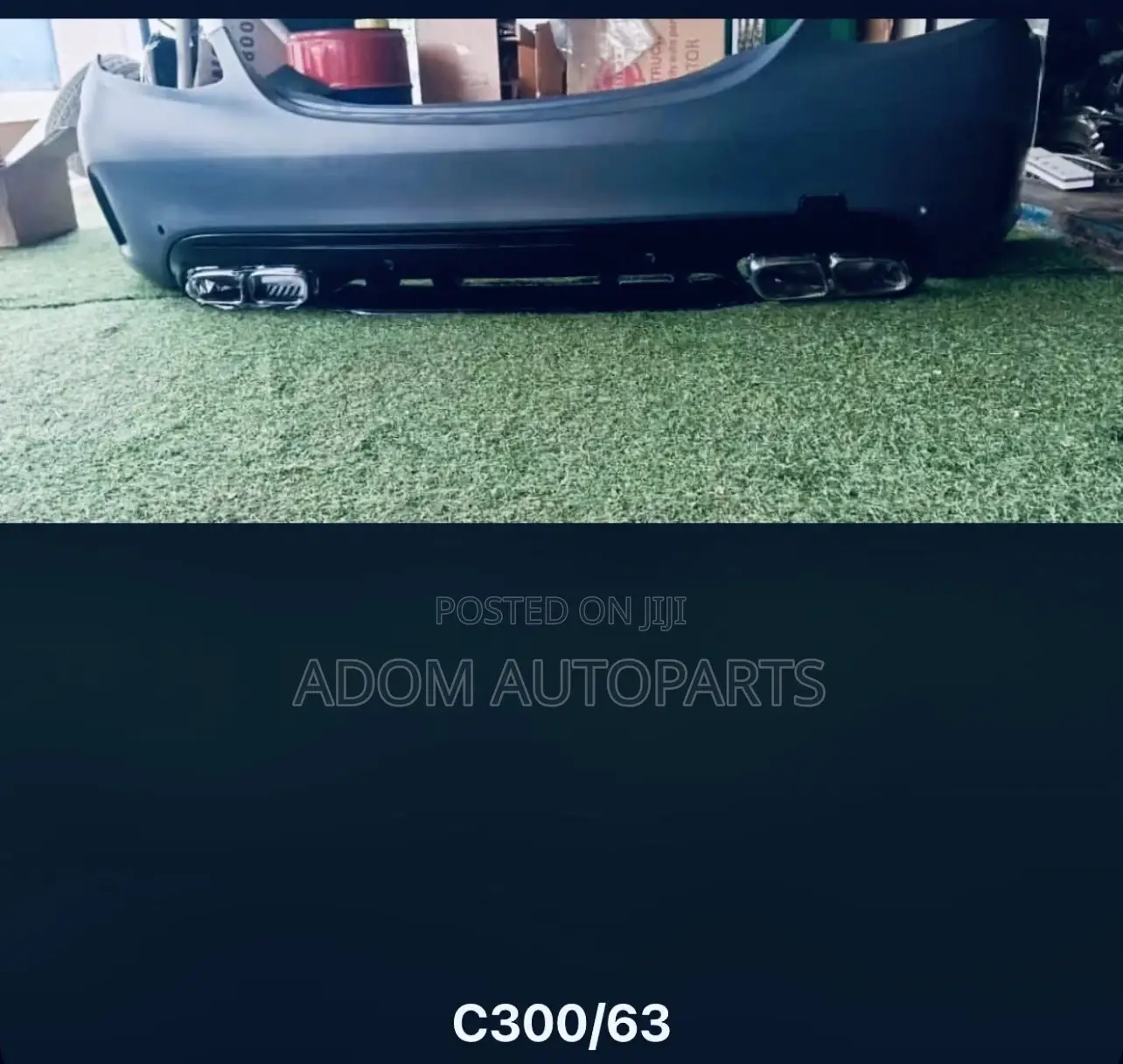 Benz W205 C300 Back Bumper