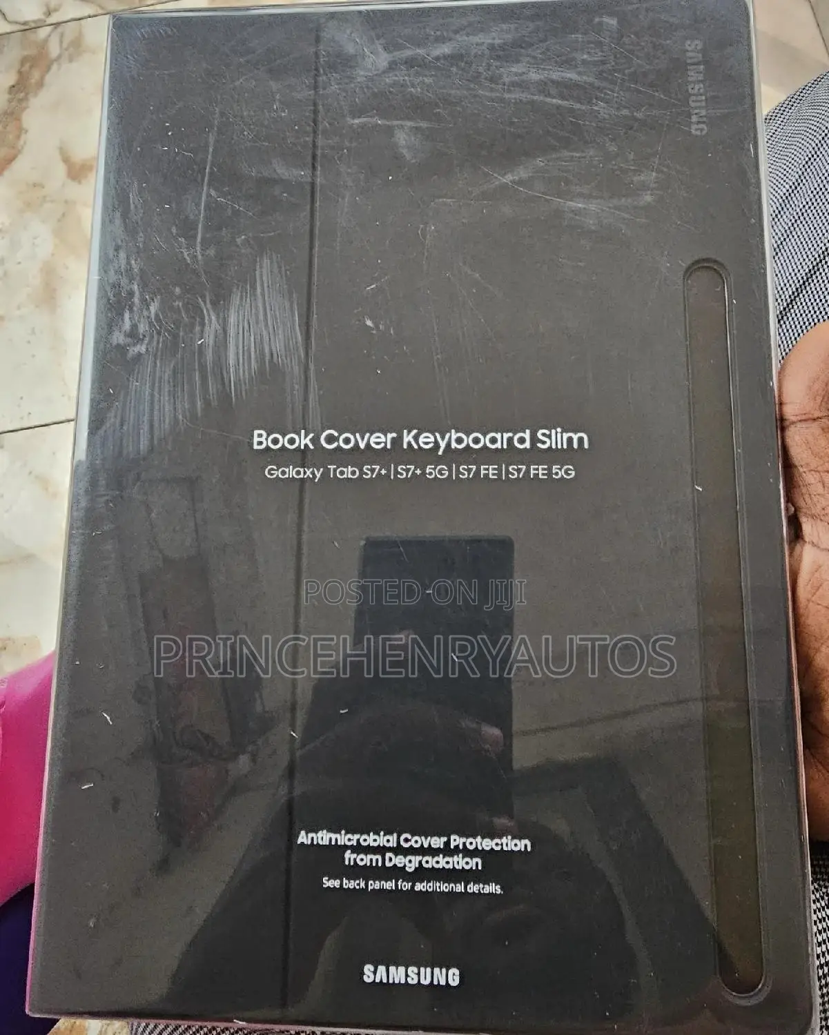 SAMSUNG Keyboard Cover for S8+/ S7fe /S7+ EF-DT730UBEGUJ