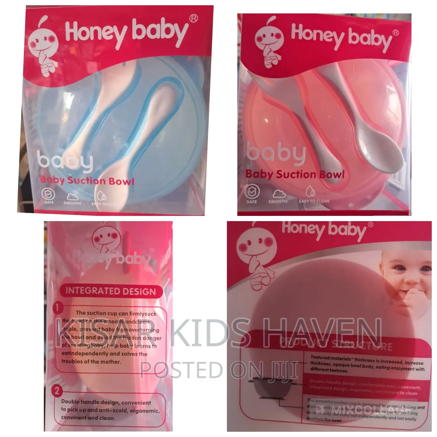 Baby Sunction Bowl With Spoon and Fork 6months to 3years