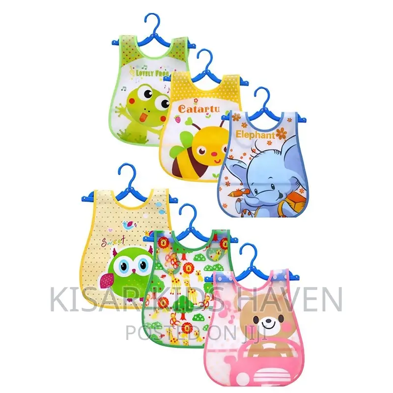 Kids Rubber Bibs 6 Months to 2 Years