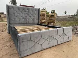 Double Bedframe 54x75 Gray // Very Strong