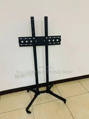 Affordable Moveable Tv Trolly for 32 Inch to 70 Inch, Black.