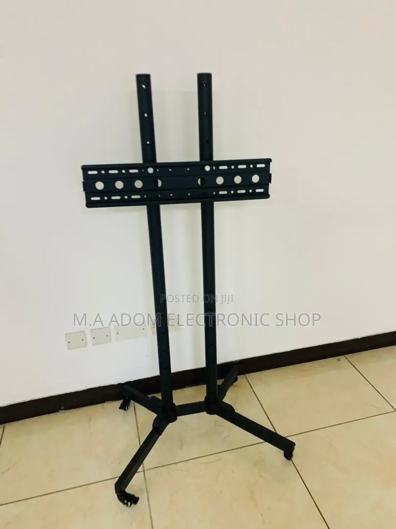 Affordable Moveable Tv Trolly for 32 Inch to 70 Inch, Black.