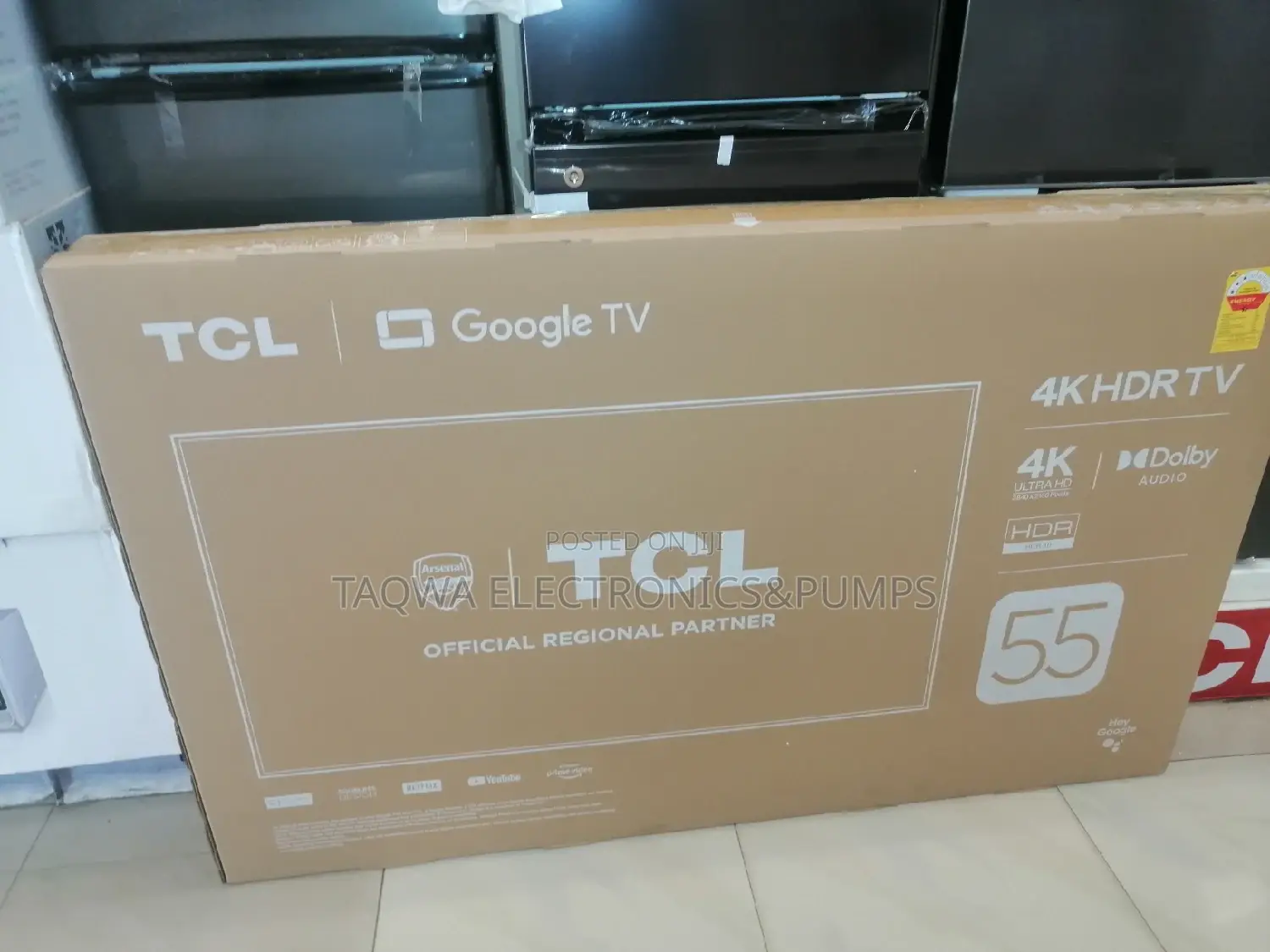 Standard TCL 55"Inches Smart Google TV