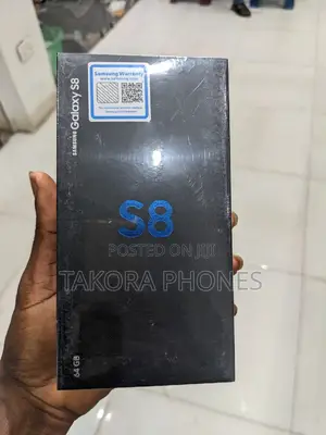 New Samsung Galaxy S8 64 GB Black