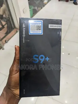 New Samsung Galaxy S9 Plus 128 GB Black