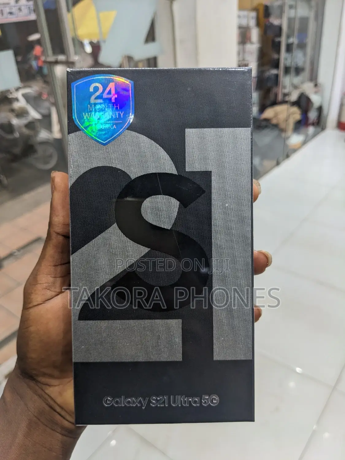 New Samsung Galaxy S21 5G 128 GB Black