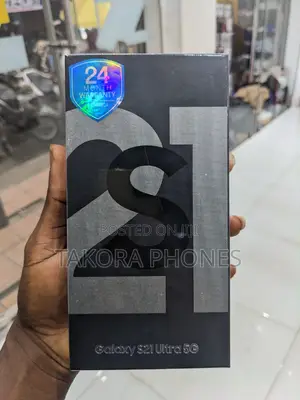 New Samsung Galaxy S21 5G 128 GB Black