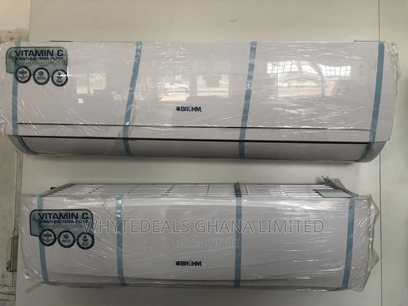 German Technology! Bruhm 1.5hp R410 Turbo Cool Split Air-con