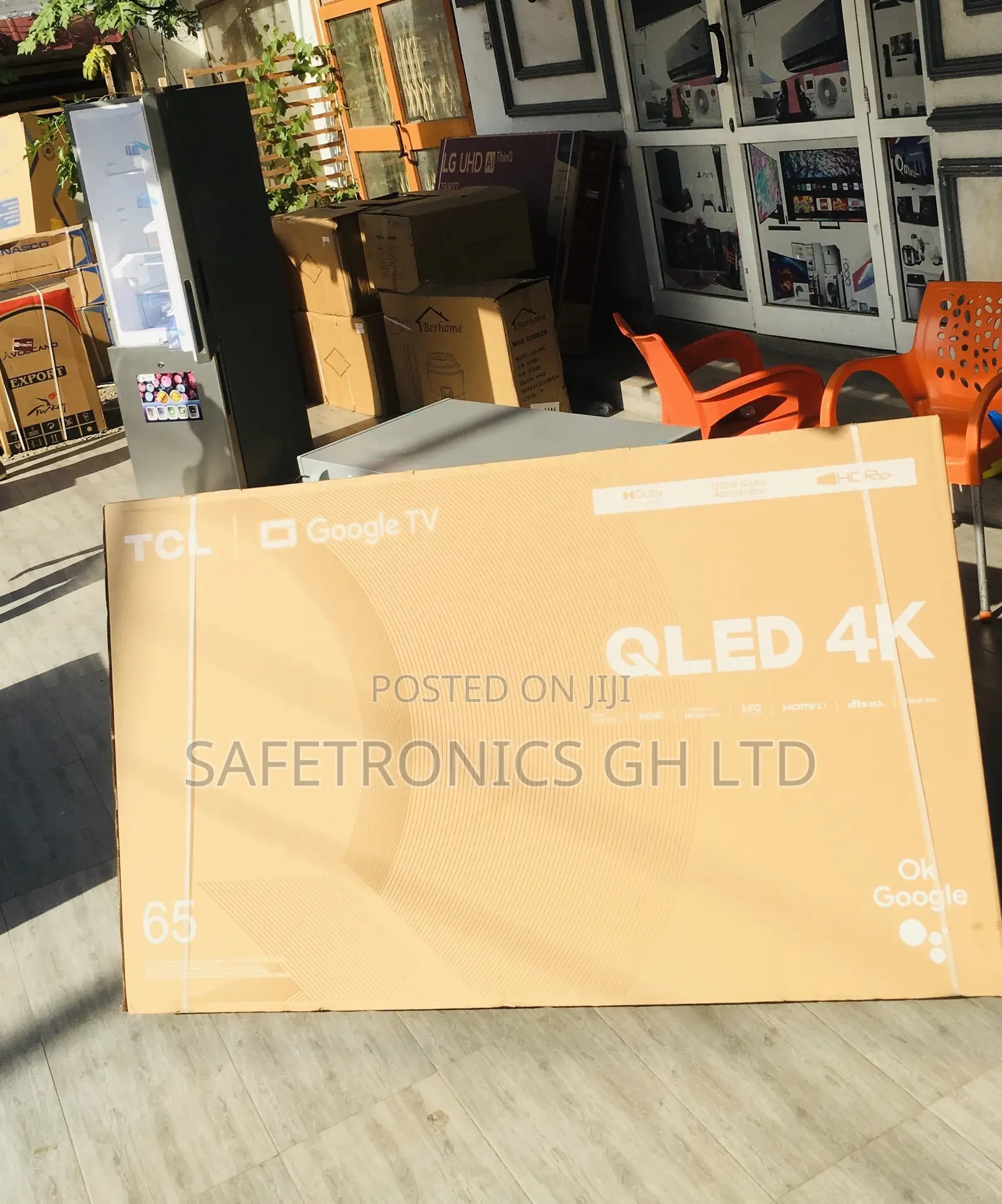 Qled 65 Inches Glossy Smart Black Electric UHD TCL Tv