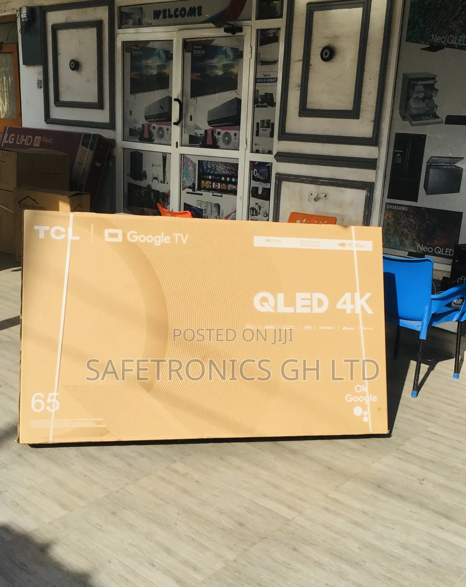 Smart C635 TCL 65 Inche Glossy Qled Black Electric Tv