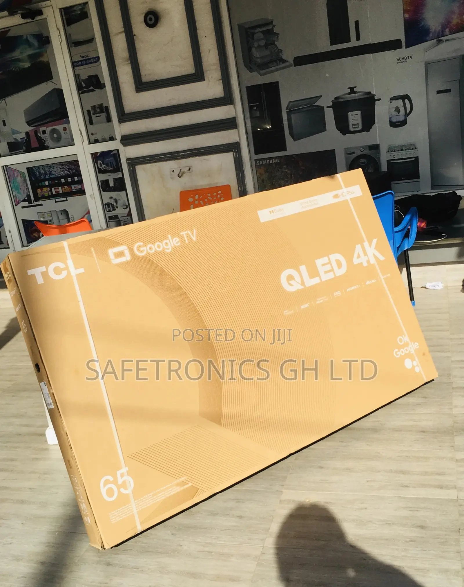 TCL Qled 65 Inche Glossy Electric Black C635 Smart Tv
