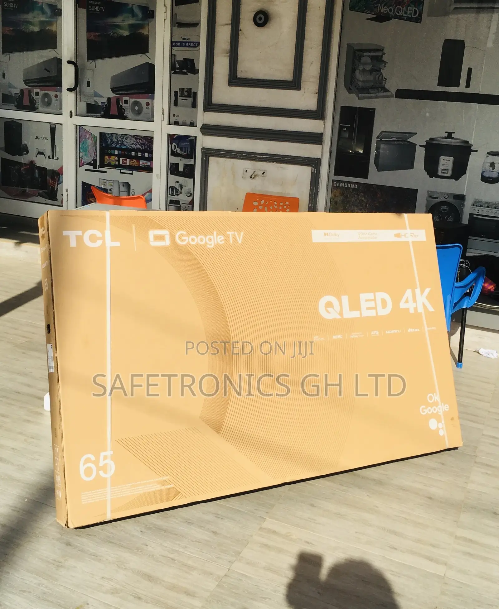 C635 Smart 65 Inches Qled TCL Electric Glossy Black Tv
