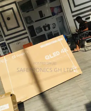 C635 TCL 65 Inches Glossy Qled Smart Electric QLED Black Tv