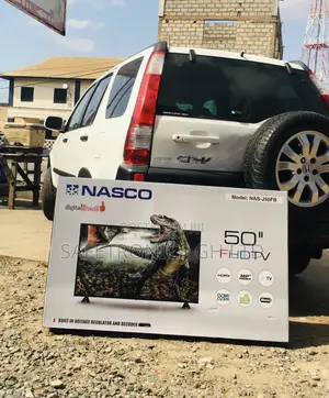 Digital Full HD Black Electric 50 Inches Glossy LED Nasco Tv