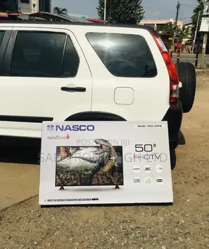 Nasco Digital Full HD Black Glossy Electric 50 Inches Tv
