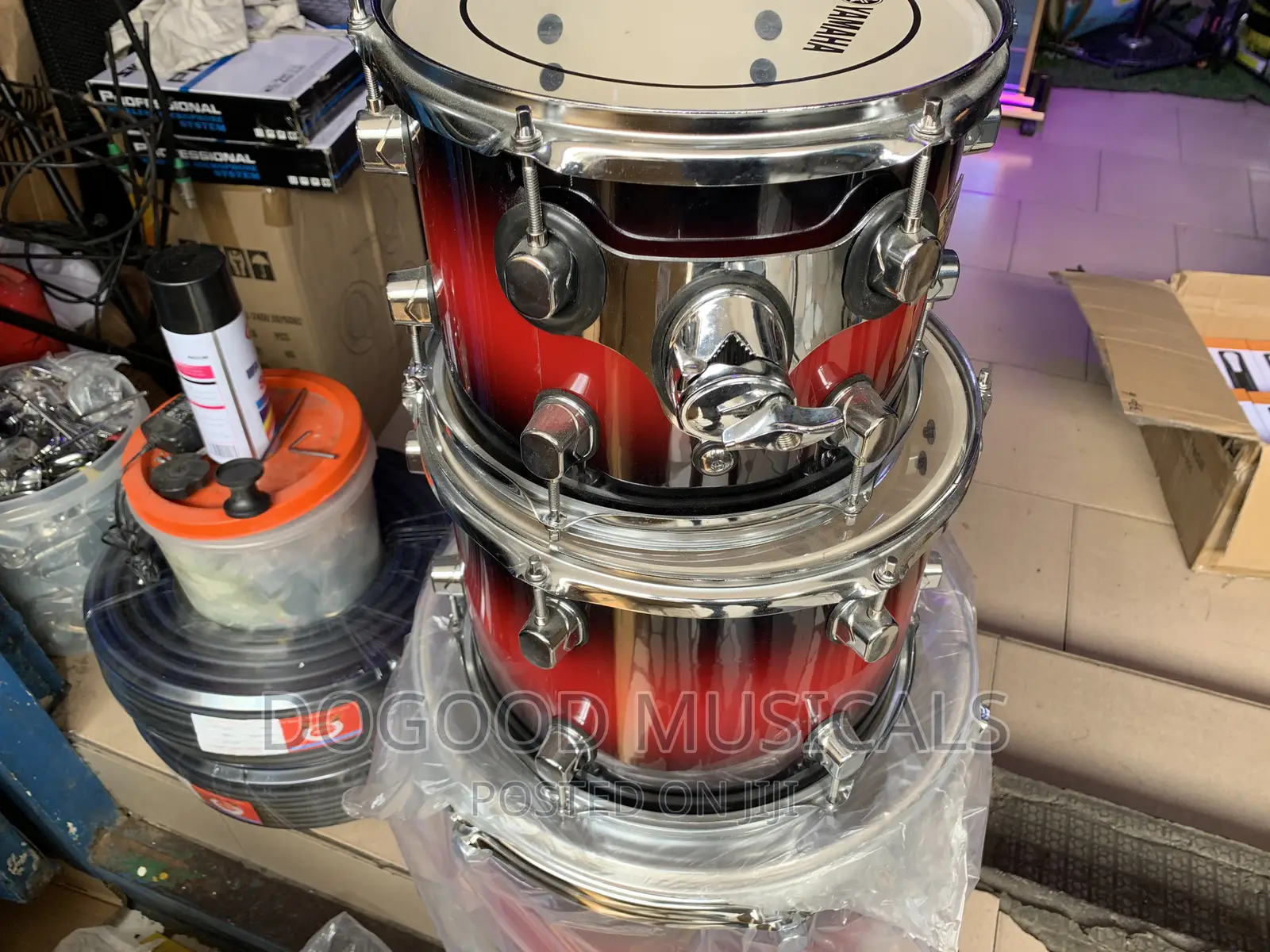 Yamaha Acoustic Drumset (5piece)