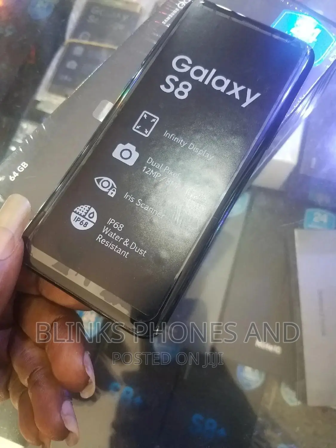 New Samsung Galaxy S8 64 GB Black