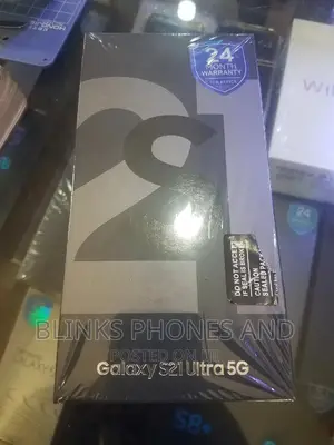 New Samsung Galaxy S21 Ultra 5G 128 GB Black