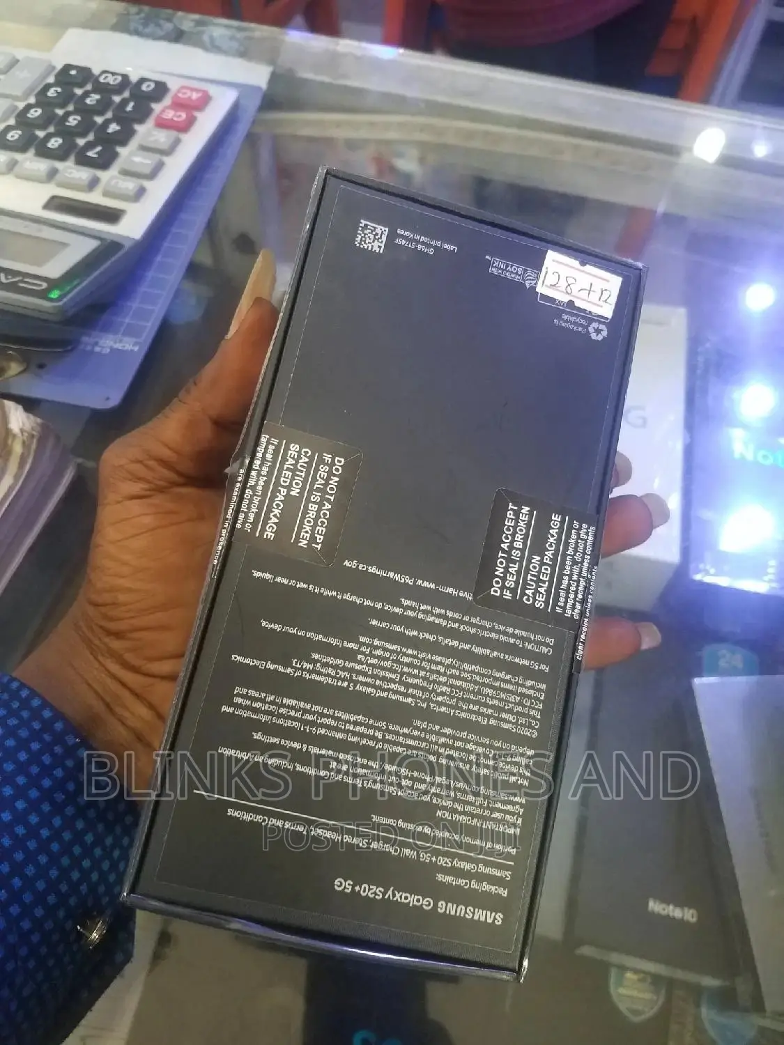 New Samsung Galaxy S20+ 5G 128 GB Black