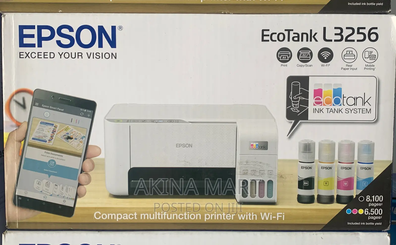 Epson Ecotank L3256 Wifi Printer