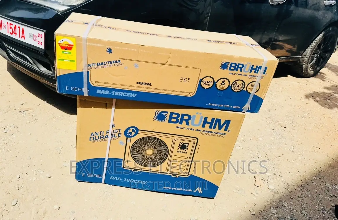 Arctic Cool Split R410 Gas Bruhm 1.5hp Air Conditioner
